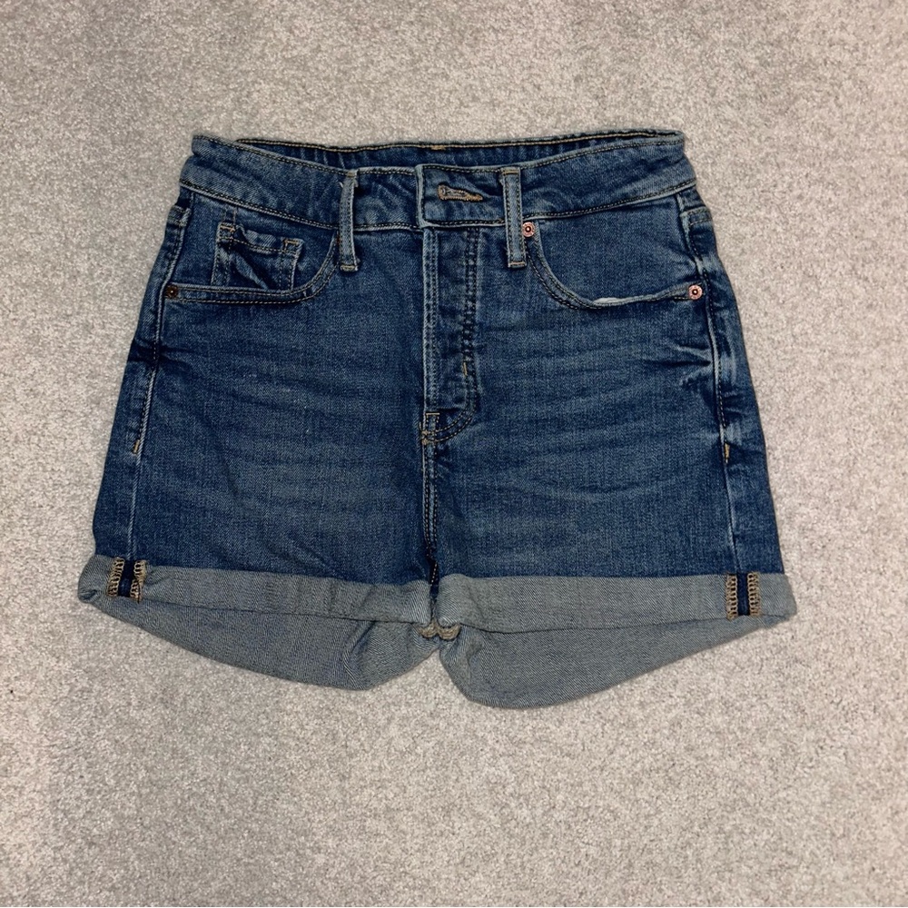 Old Navy Dark Blue Jean Shorts